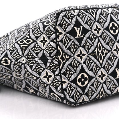 Louis Vuitton Jacquard Since 1854 Neverfull MM Grey 9 of 11