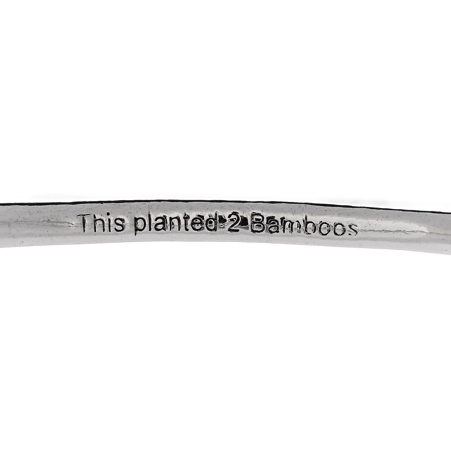John Hardy Sterling Silver Slim Bamboo Bangle Bracelet 4 of 4
