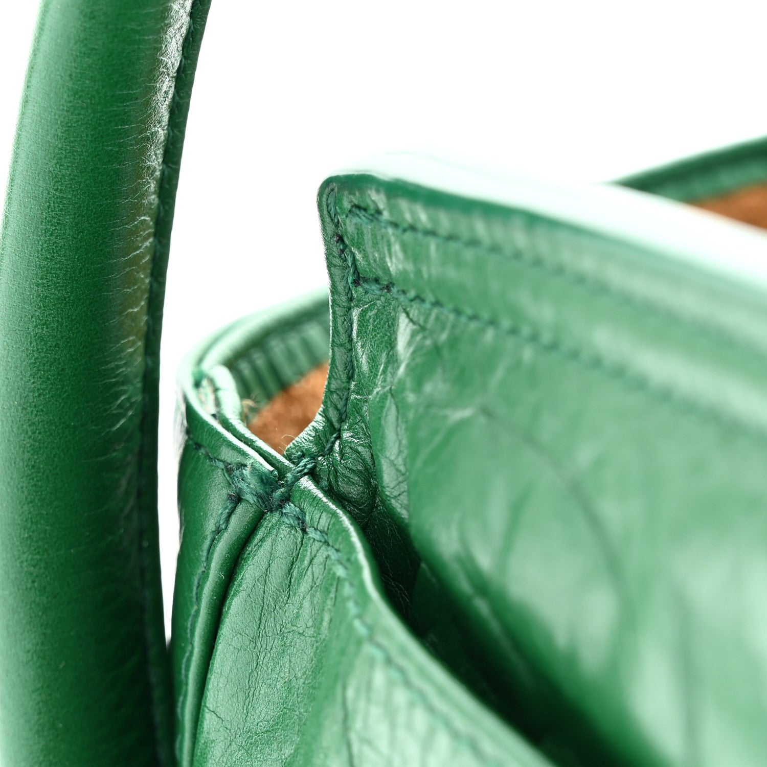 Bottega Veneta Paper Calfskin Maxi Intrecciato Medium Arco Slouch Racing Green 11 of 11