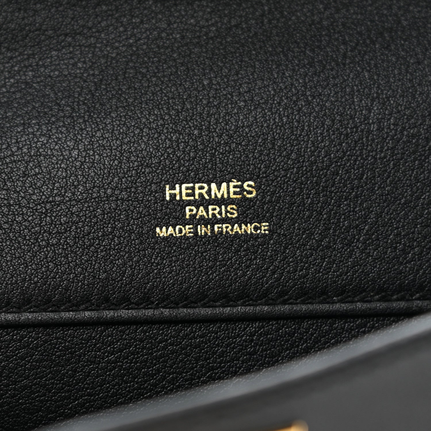 Hermes Swift Kelly Cut Clutch Pochette Black 5 of 10