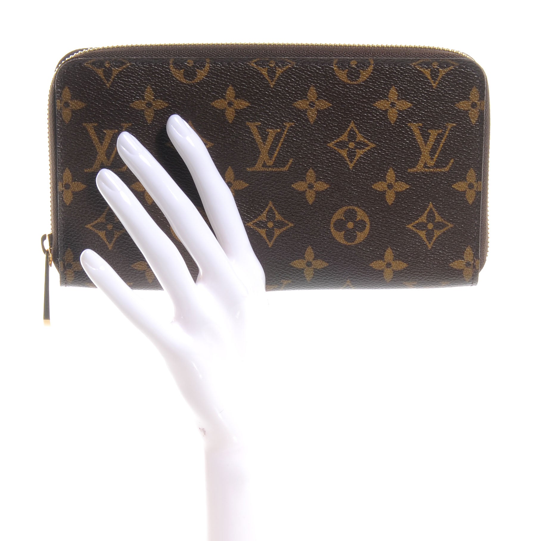 Louis Vuitton Monogram Zippy Organizer Wallet 2 of 7