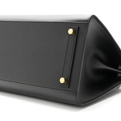 Hermes Madame Calfskin Birkin Sellier 30 Black 10 of 11