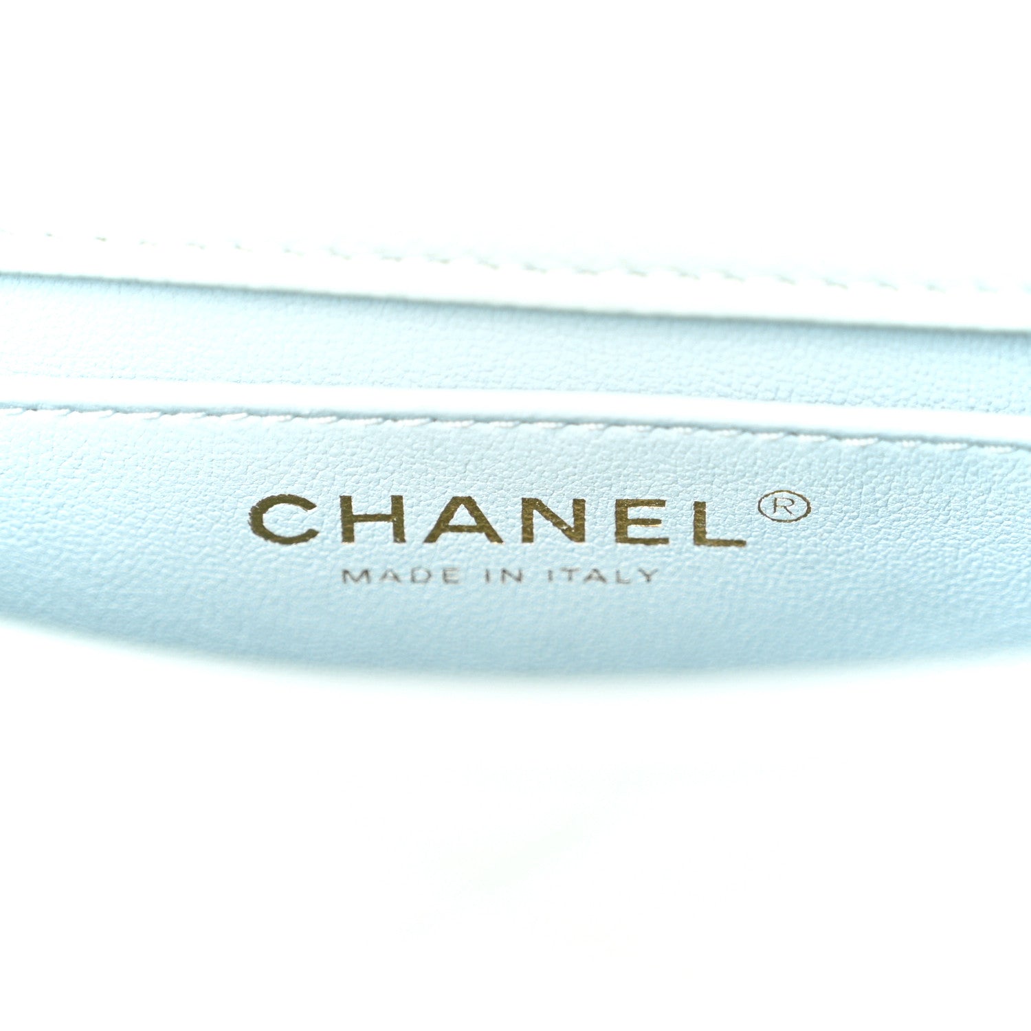 Chanel Caviar Quilted Mini Sweetheart Flap Light Blue 6 of 10