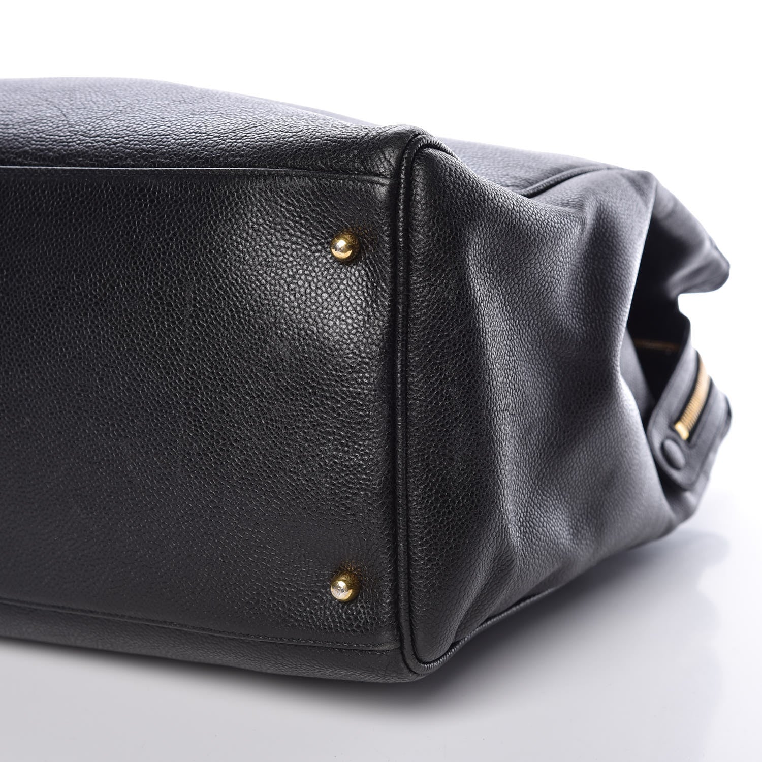 Chanel Caviar XL Weekender Bag Black 6 of 15