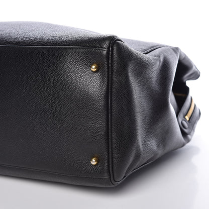 Chanel Caviar XL Weekender Bag Black 6 of 15