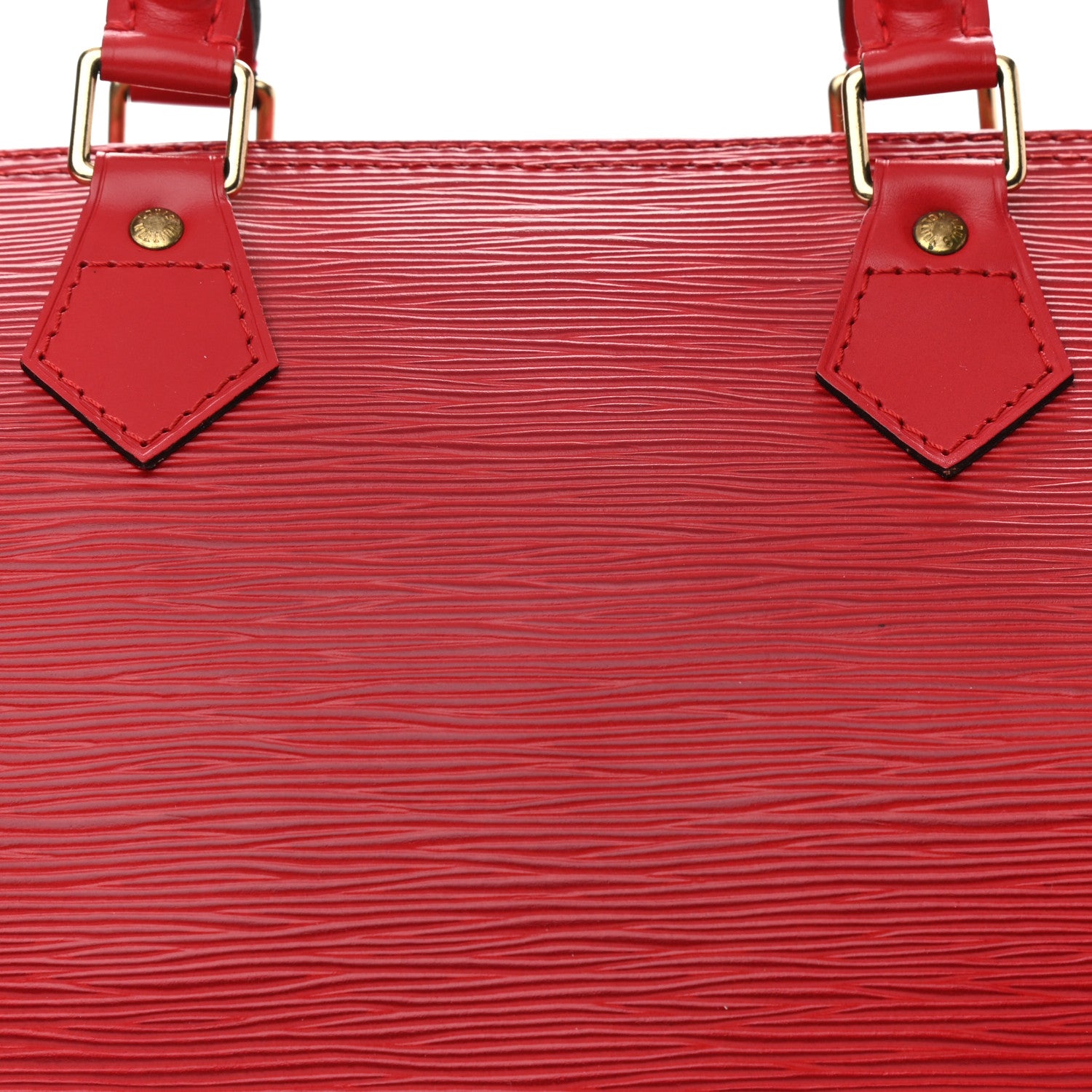 Louis Vuitton Epi Speedy 30 Castillan Red 9 of 14