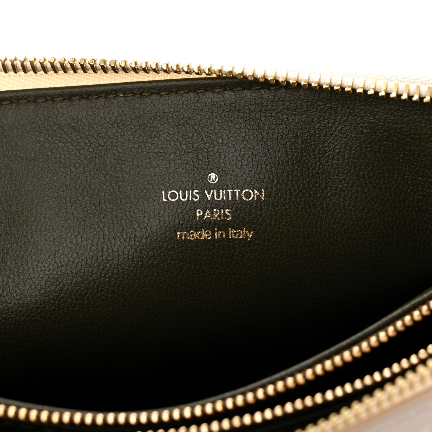 Louis Vuitton Lambskin Embossed Monogram Coussin PM Beige Cream 6 of 10
