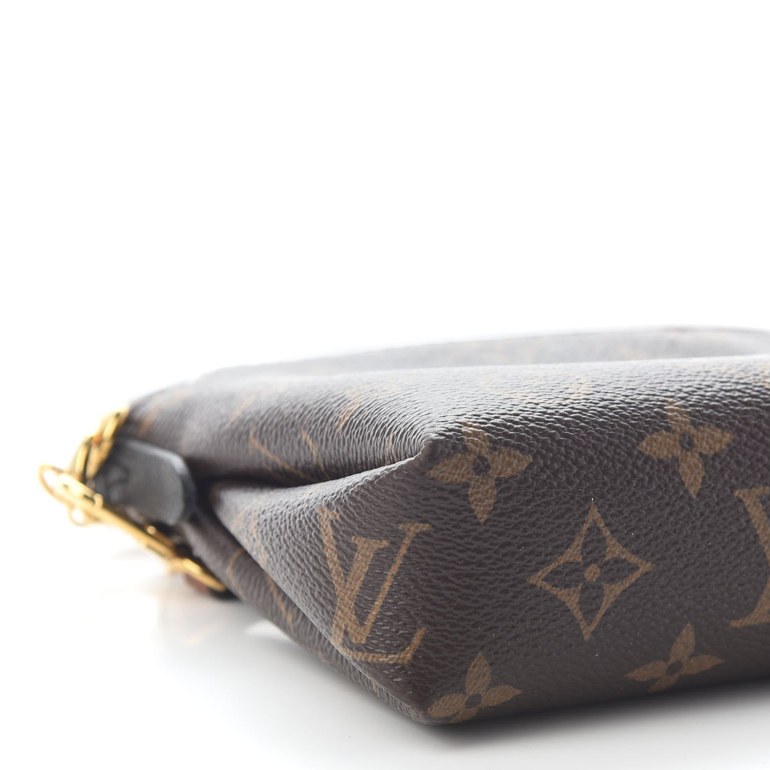 Louis Vuitton Monogram Pallas Clutch Black 10 of 11