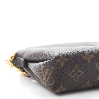 Louis Vuitton Monogram Pallas Clutch Black 10 of 11