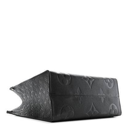 Louis Vuitton Empreinte Monogram Giant Onthego GM Black 3 of 5