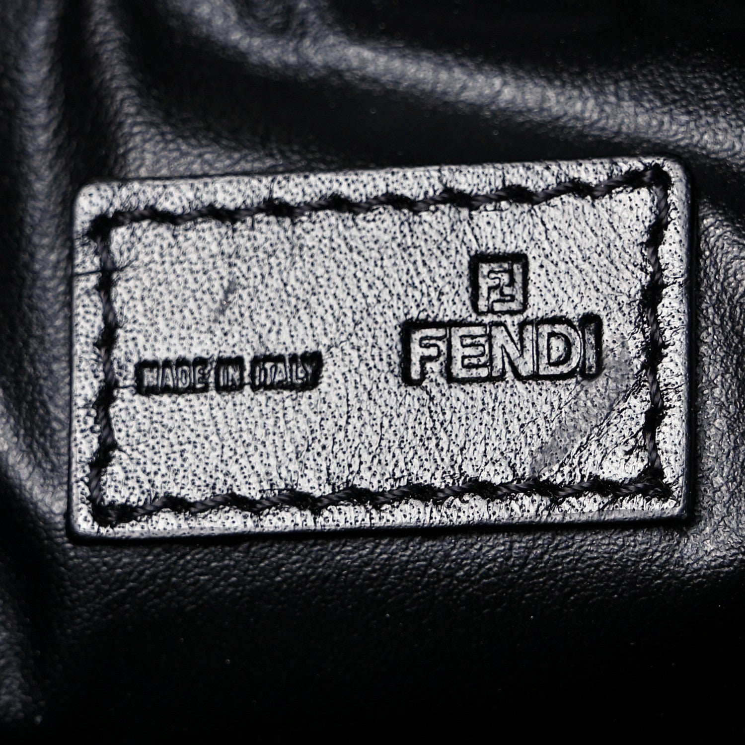Fendi Zucchino Cosmetic Bag Black 11 of 18