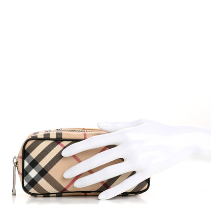 Burberry Nova Check Pouch Black 2 of 11