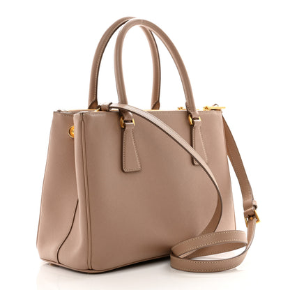 Prada Saffiano Lux Small Galleria Double Zip Tote Cipria 3 of 13