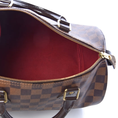 Louis Vuitton Damier Ebene Speedy 30 5 of 10