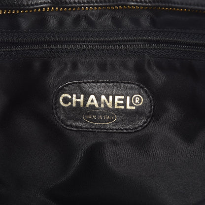 Chanel Lambskin CC Shoulder Bag Black 6 of 7