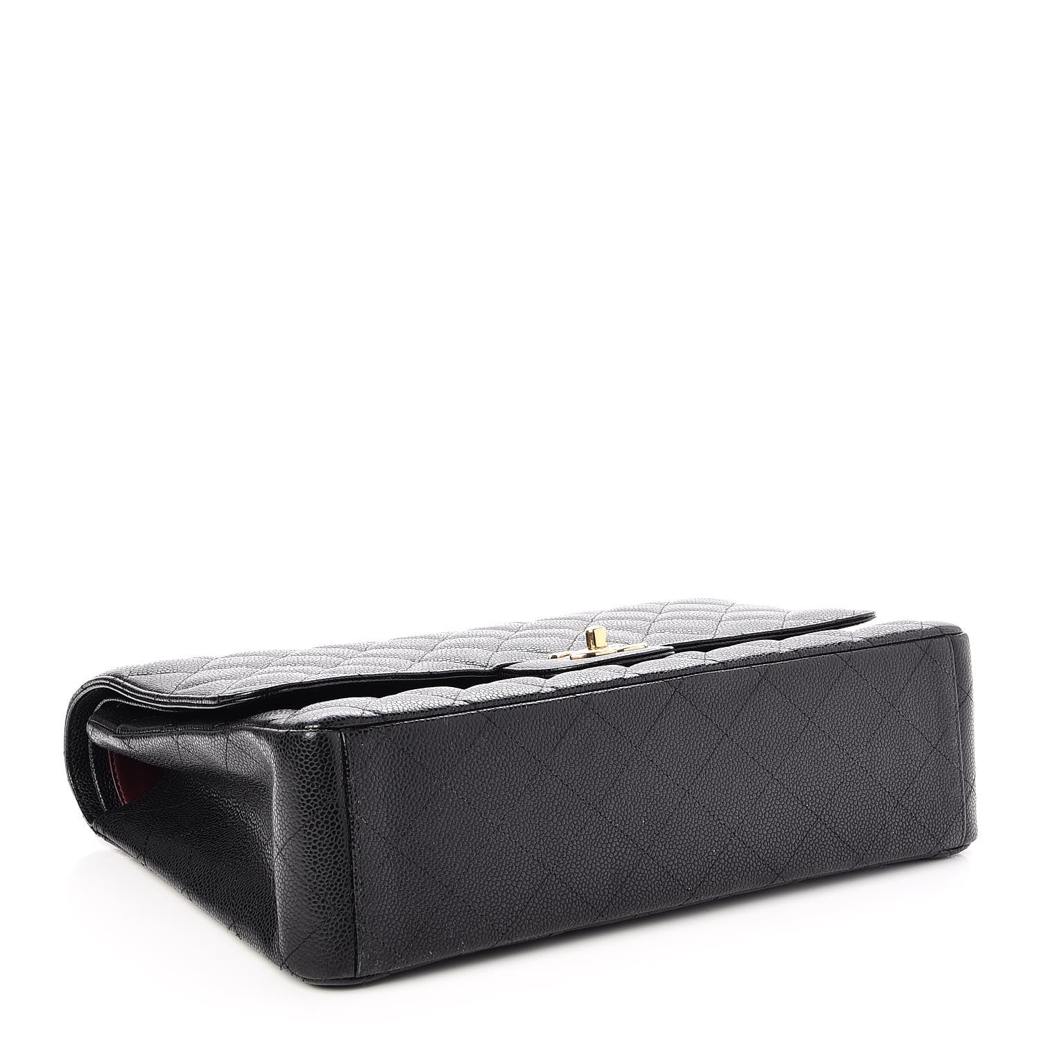 Chanel Caviar Quilted Maxi Double Flap Black 5 of 8