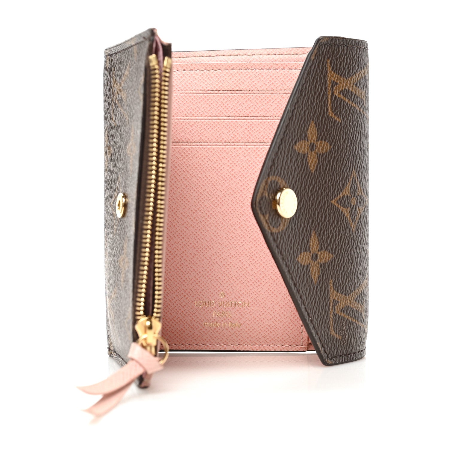 Louis Vuitton Monogram Victorine Wallet Rose Ballerine 5 of 6