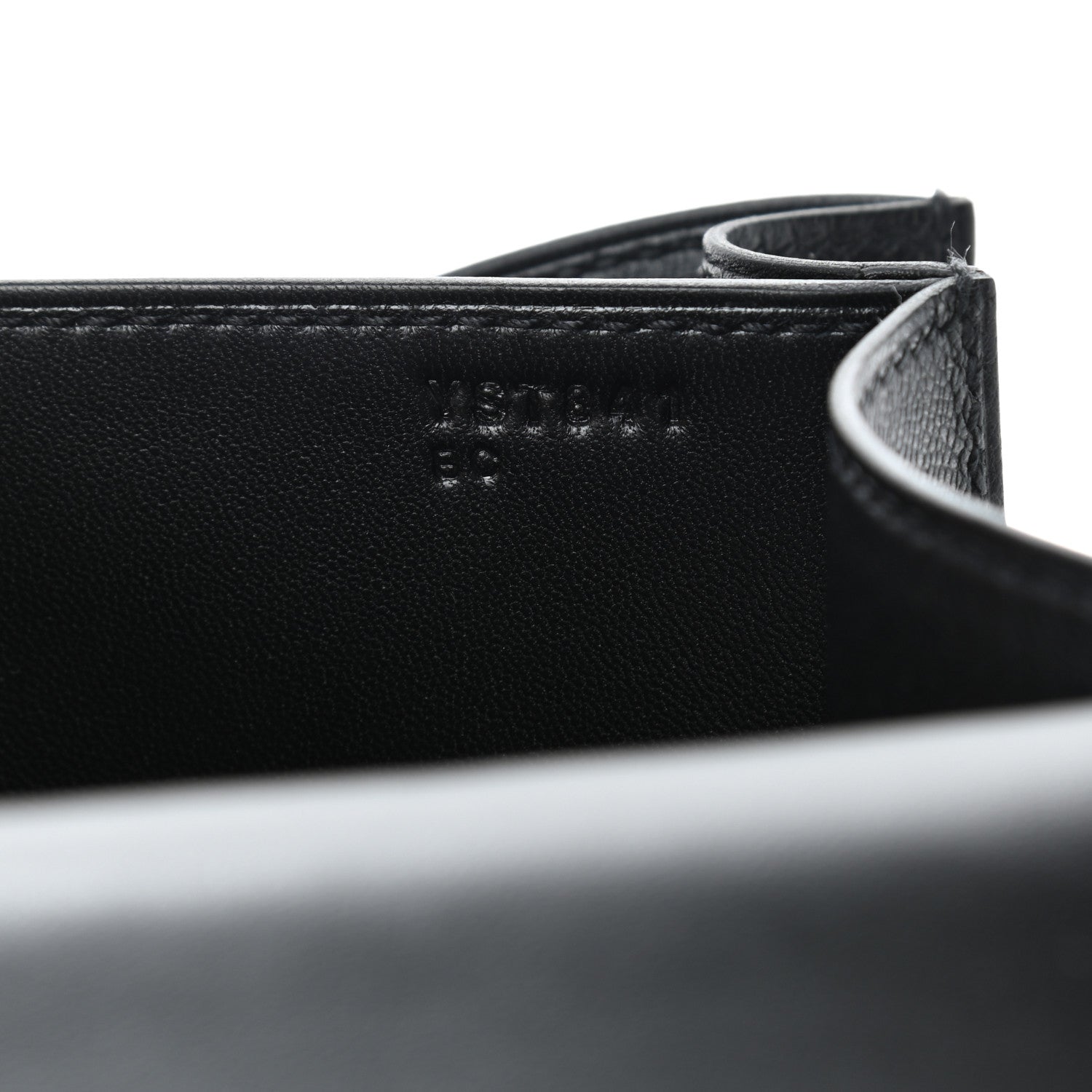 Hermes Grained Monsieur Lizard Constance 24 Black Ombre 7 of 9