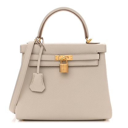 Hermes Togo Kelly Retourne 25 Beton 1 of 9