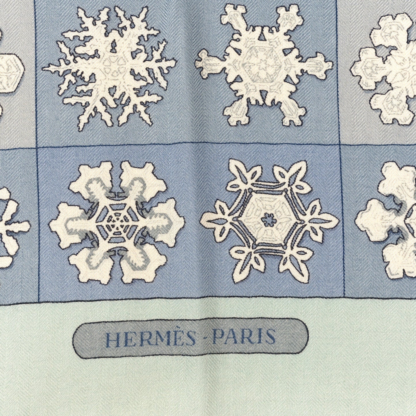 Silk Feux de L'hiver Scarf 90