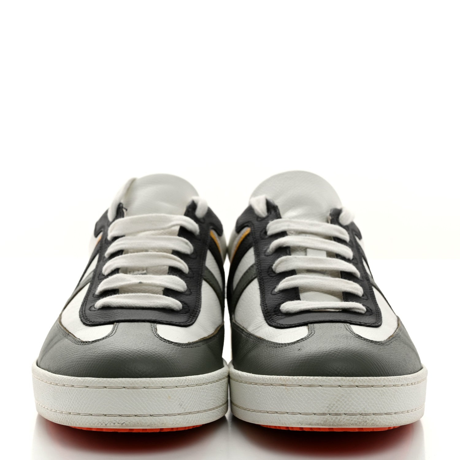 Hermes Epsom Womens Boomerang Sneakers 40 Etain Multicolor 2 of 11