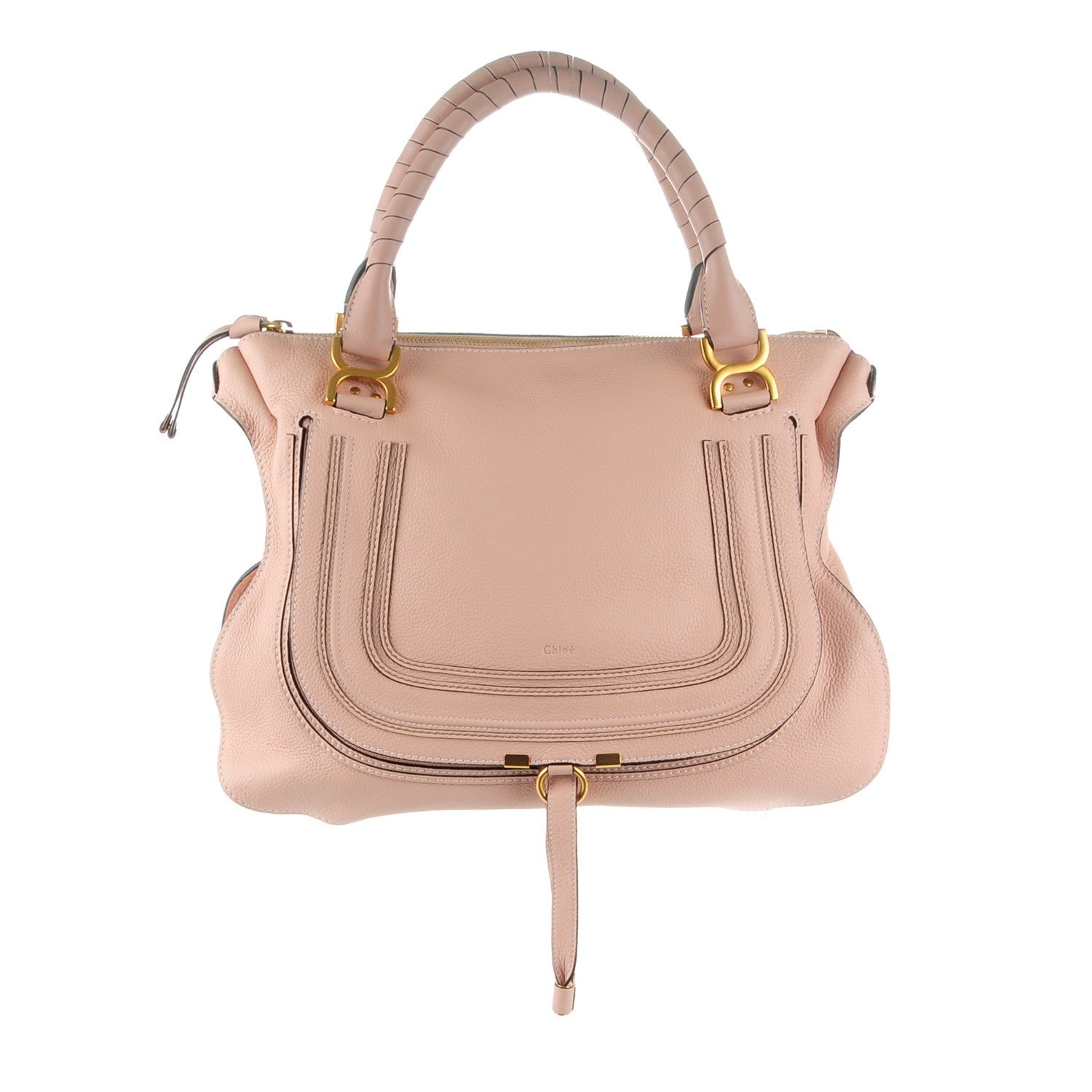 Chloe Calfskin Large Marcie Satchel Blush Nude 1 of 8