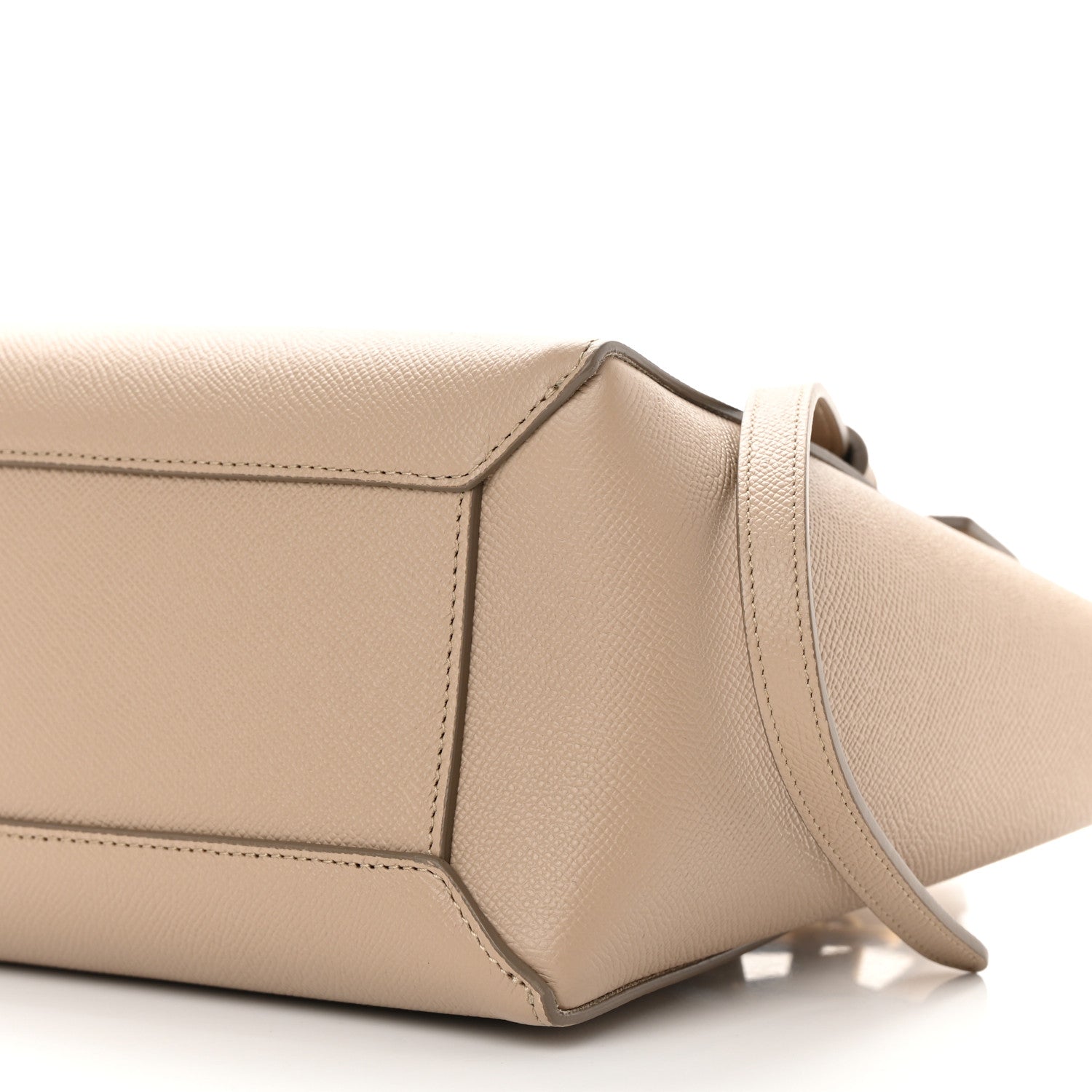 Celine Grained Calfskin Micro Belt Bag Light Taupe 11 of 14