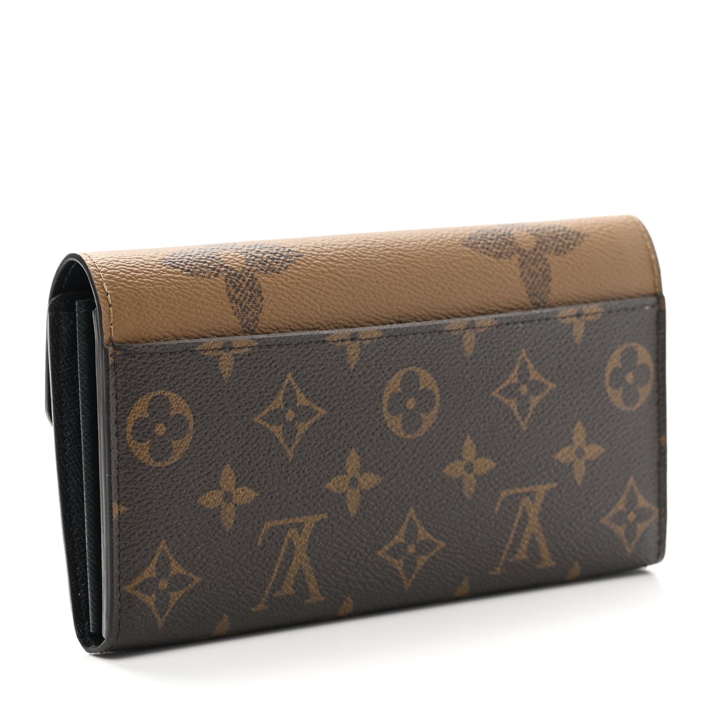 Reverse Monogram Giant Sarah Wallet