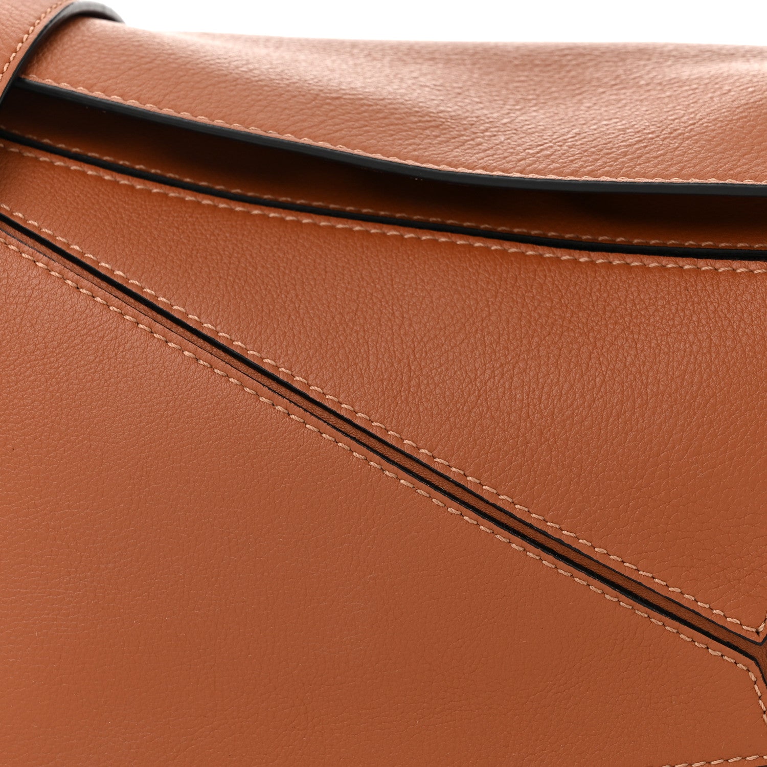 Loewe Calfskin Small Puzzle Bag Tan 7 of 9