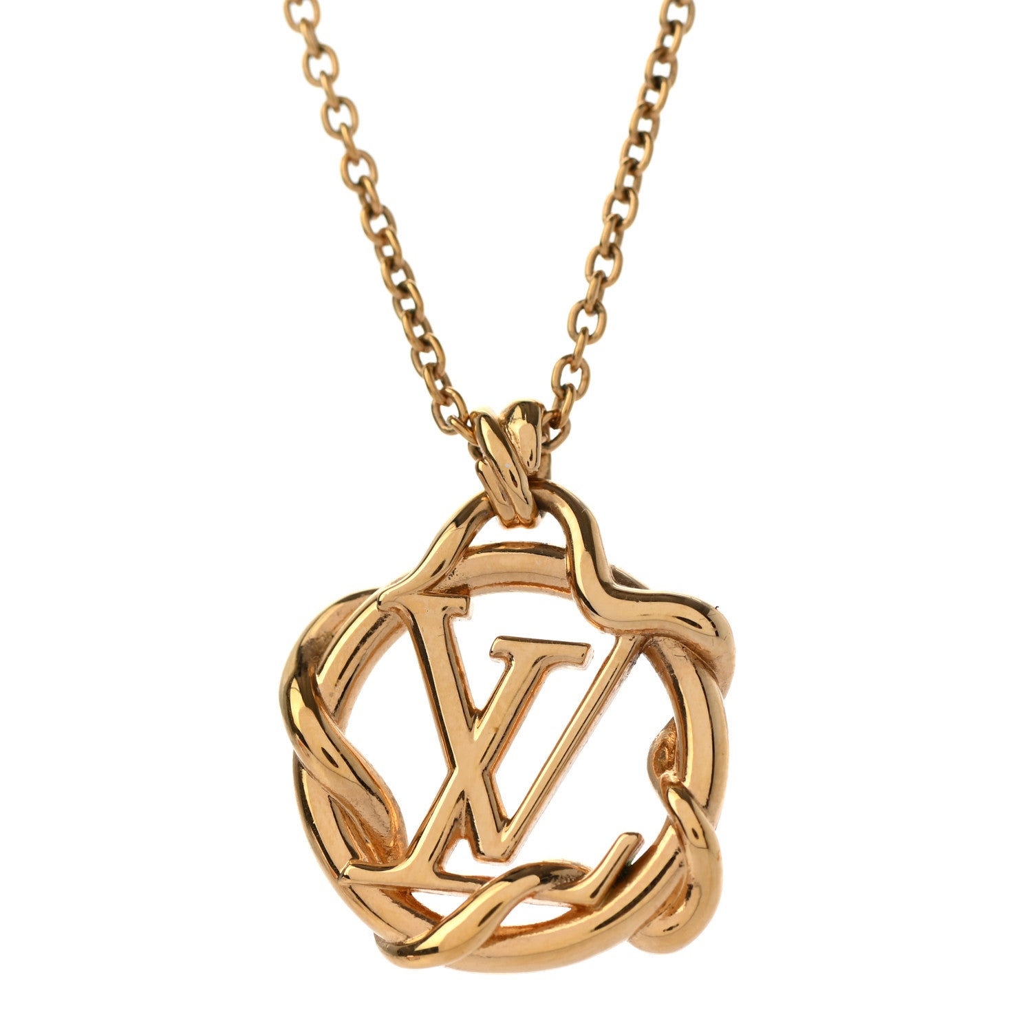 Louis Vuitton Metal Garden Louise Necklace 4 of 6