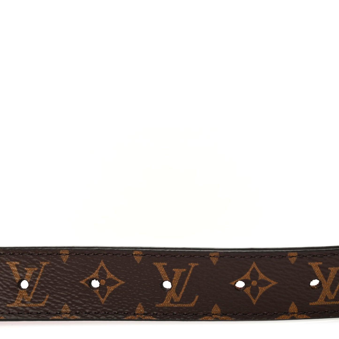 Calfskin Monogram 25mm LV Circle Reversible Belt 85 34 Red
