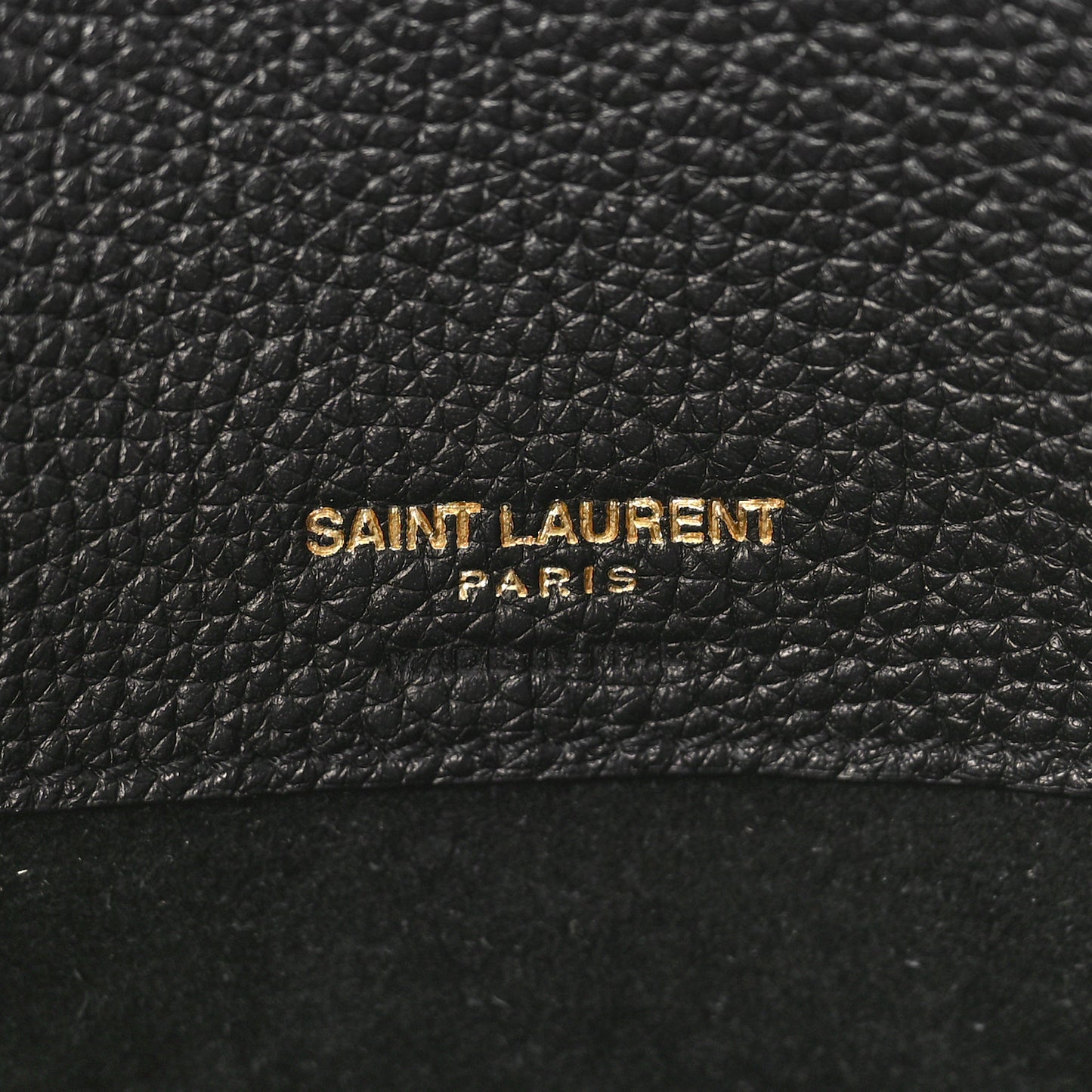 Grained Calfskin Small Supple Sac De Jour Black