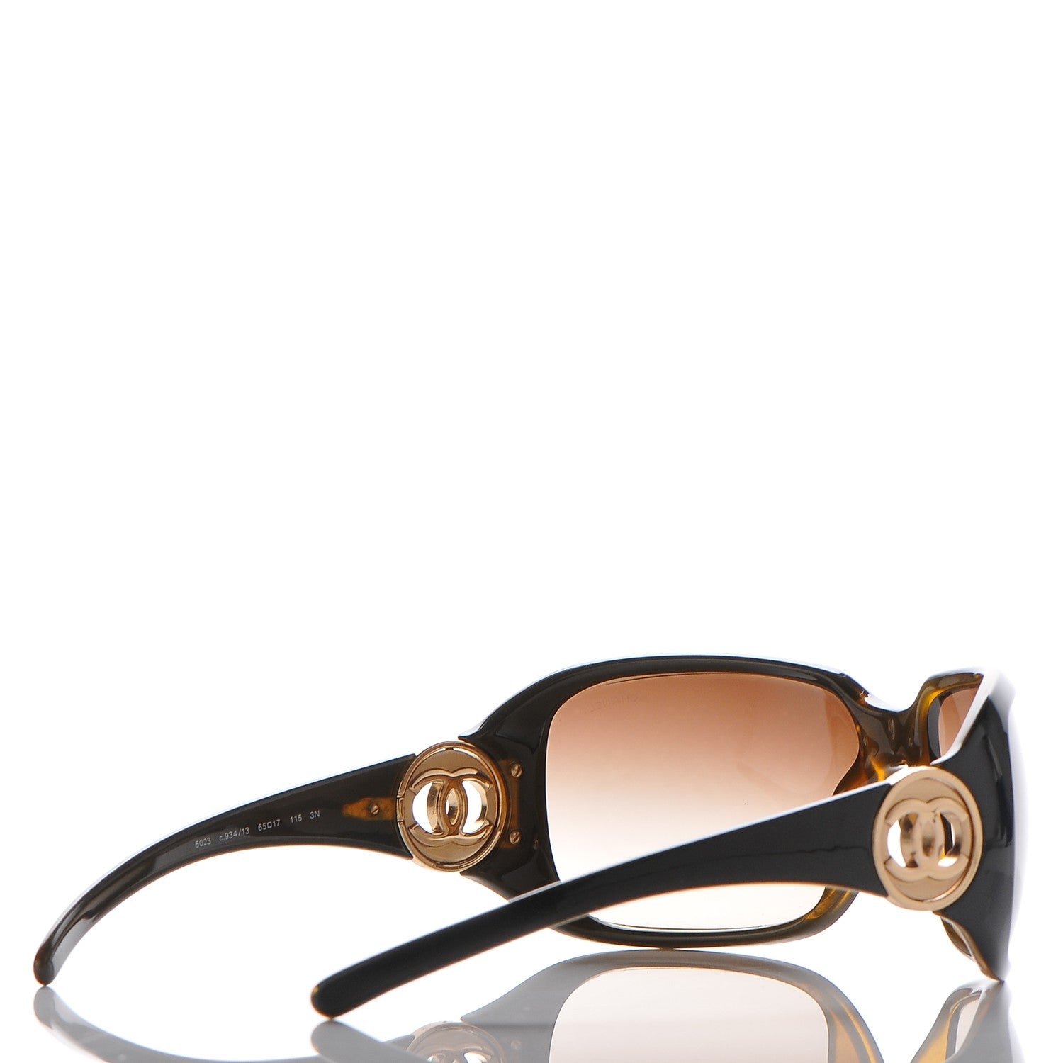 Chanel CC Sunglasses 6023 Brown 4 of 8