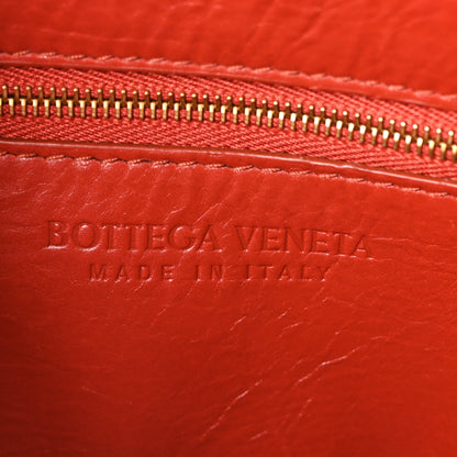 Bottega Veneta Calfskin Intreccio Plisse Camera Bag Syrup 6 of 10