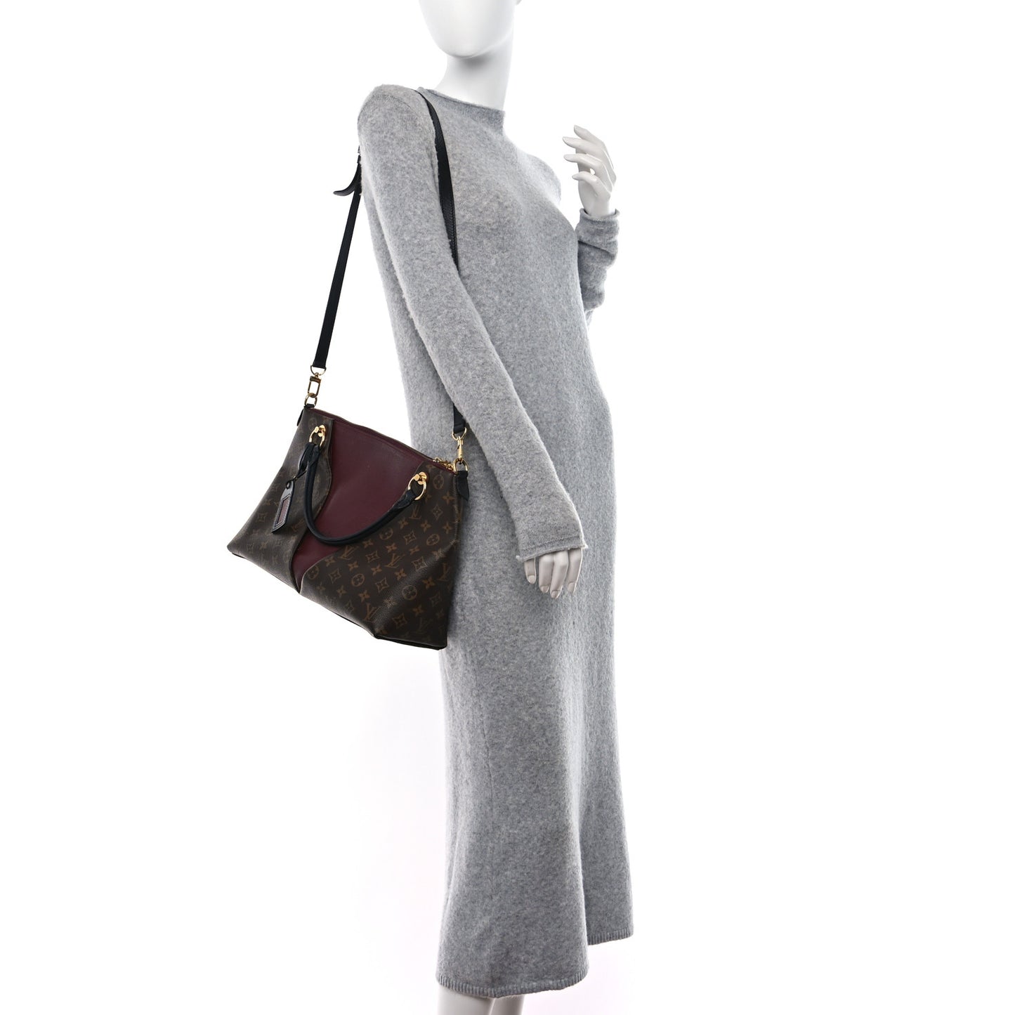 Monogram V Tote MM Bordeaux