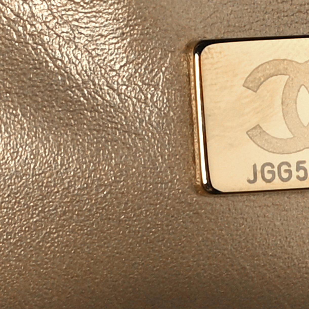 Lambskin Quilted Mini Rectangular Pearl Crush Flap Black