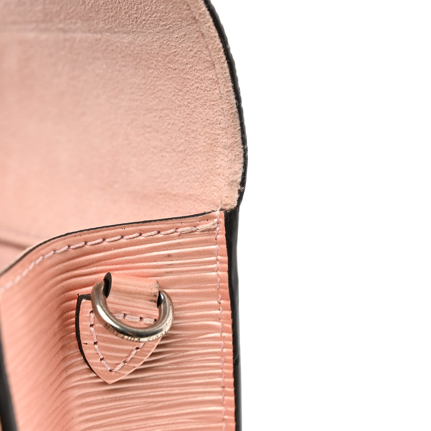Epi Louise Strap PM Rose Nacre