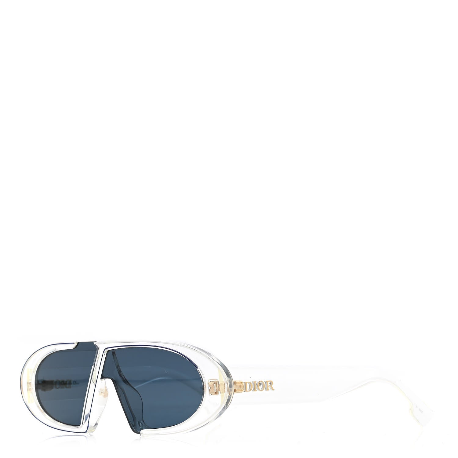 Christian Dior Acetate Oblique Oval Sunglasses 1 of 7