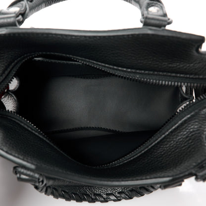 Balenciaga Grained Calfskin Neo Classic Black Hardware Mini City Black 5 of 10