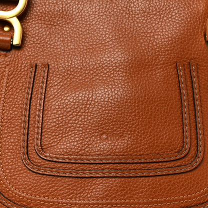 Chloe Calfskin Small Marcie Satchel Tan 8 of 13