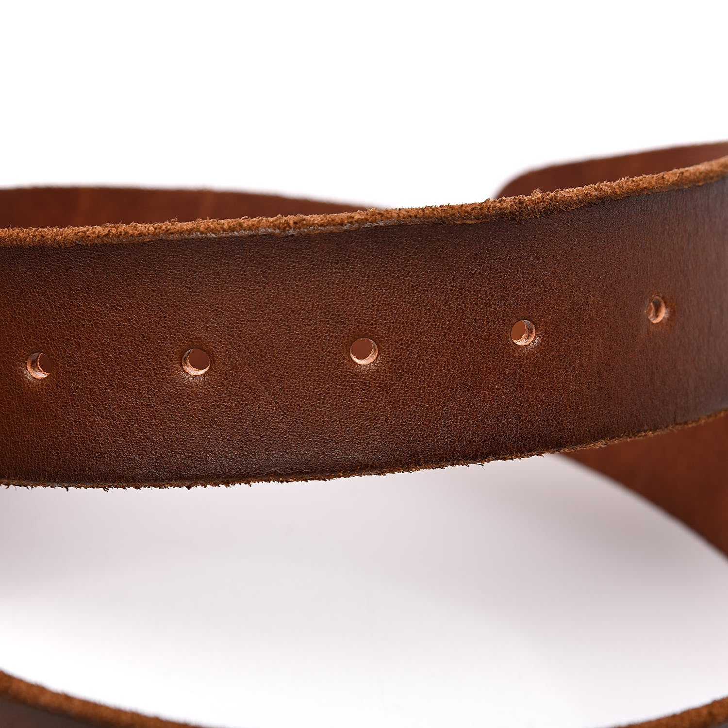 Gucci Faded Calfskin Double G 40mm Belt 75 30 Cuir 6 of 7