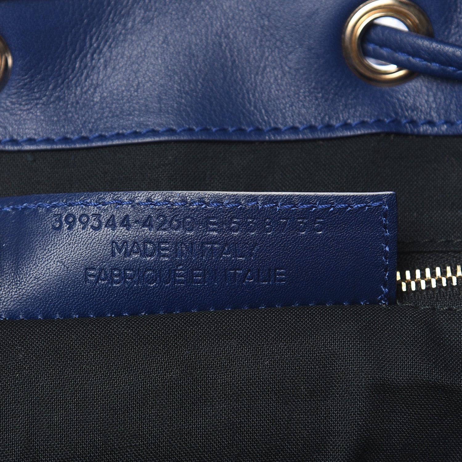 Balenciaga Baby Daim Suede Classic Hardware Traveler Backpack Bleu Pacifique 7 of 13