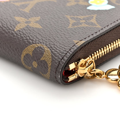 Louis Vuitton Monogram 2024 Christmas Animation Candy Factory Zippy Coin Purse Candy Red 9 of 10