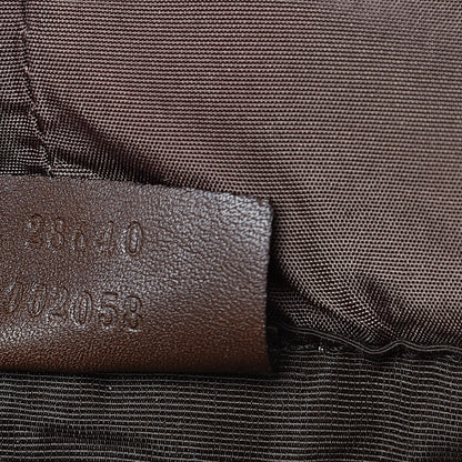 Gucci Monogram Backpack Diaper Bag Brown 8 of 22