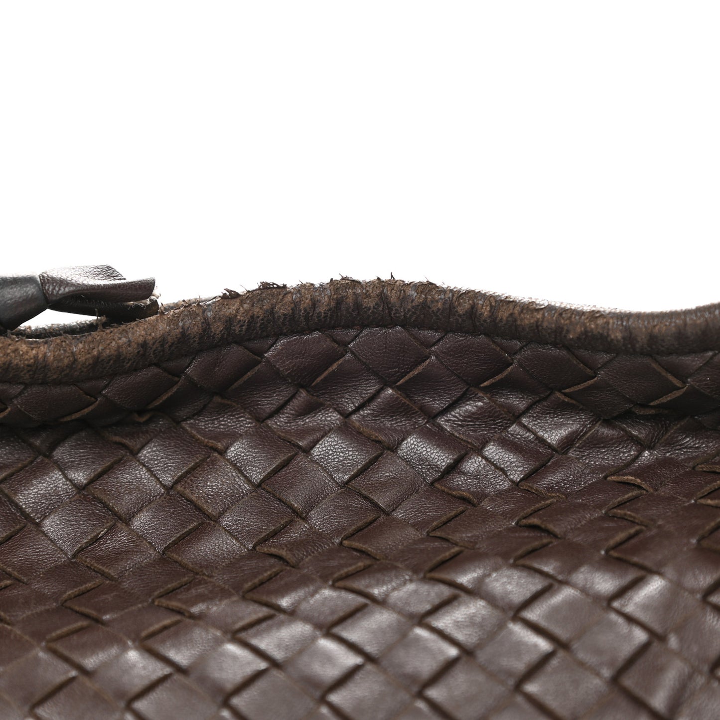 Nappa Intrecciato Medium Veneta Hobo Ebano
