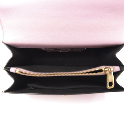 Dolce & Gabbana Grained Calfskin Rosalia Shoulder Bag Pink 5 of 10