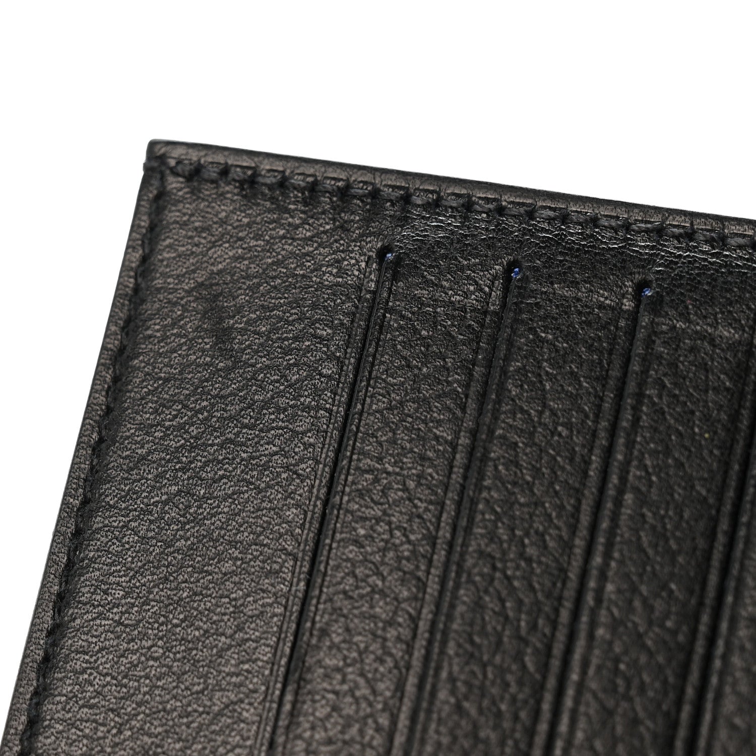 Hermes Evergrain Citizen Twill Compact Wallet Black 9 of 11