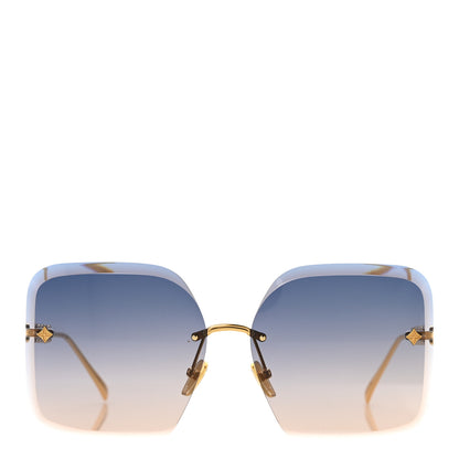 Louis Vuitton Metal LV Jewel Square Sunglasses Z1860U Gradient Blue 2 of 10