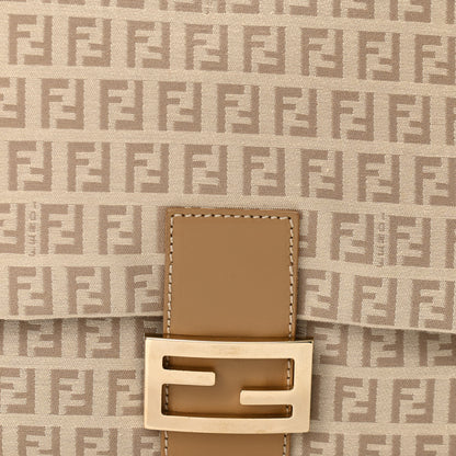 Fendi Zucchino Vitello Mama Baguette Beige Tortora 7 of 9