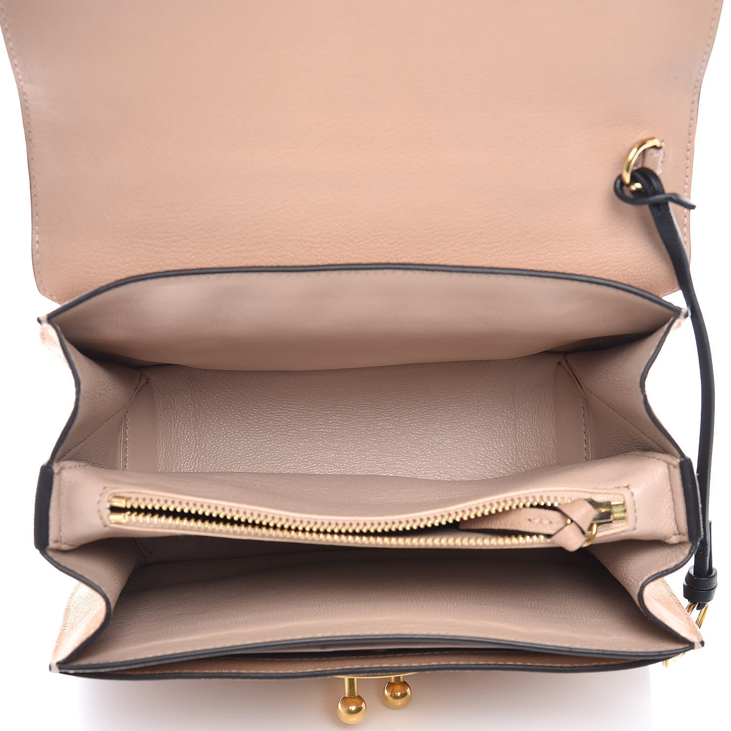 Chloe Goatskin Medium Mily Shoulder Bag Biscotti Beige 7 of 9